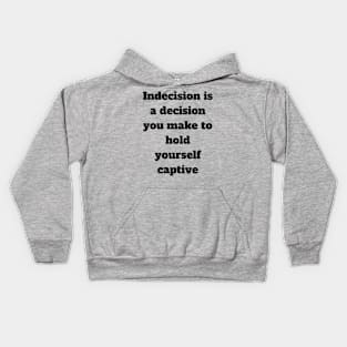 Decisions Kids Hoodie